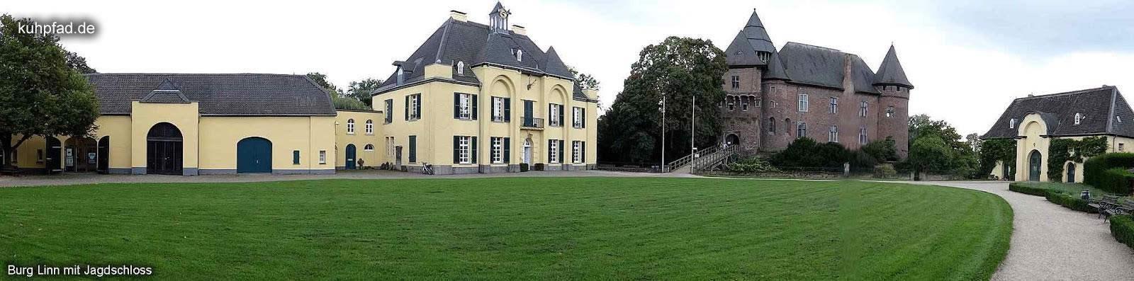 Burg Linn und Jagdschloss