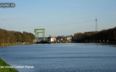 Schleuse Wesel Datteln Kanal