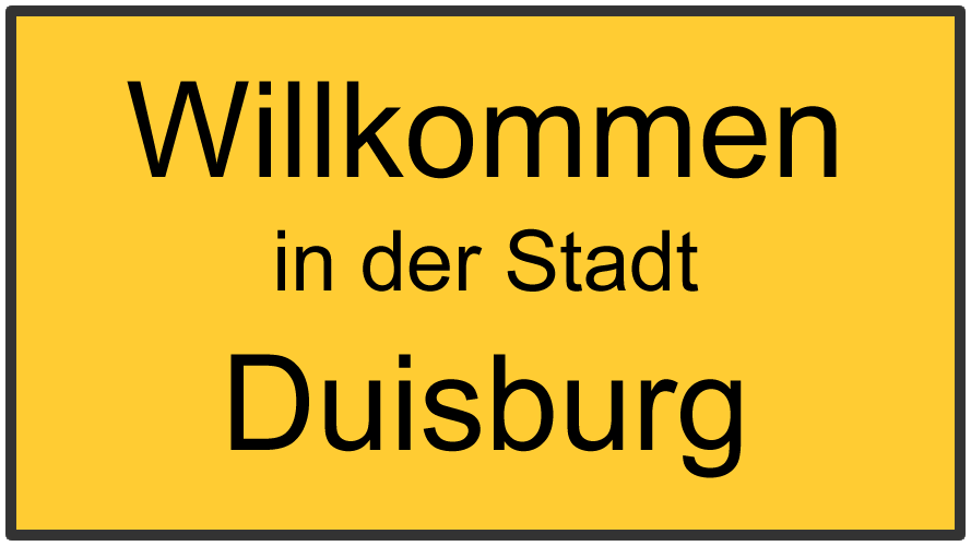 Willkommen in der Stadt Duisburg