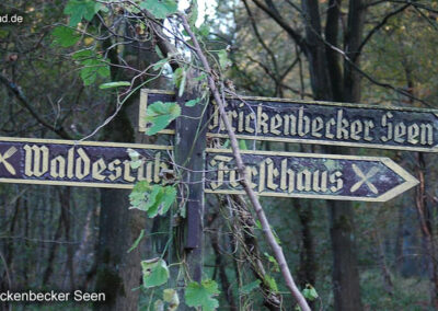 Wanderwege Krickenbecker Seen