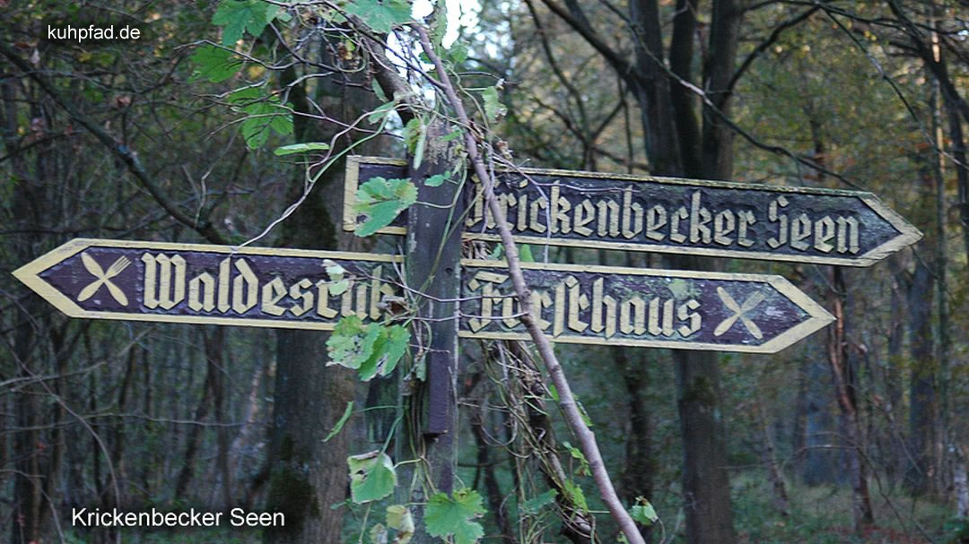 Wanderwege Krickenbecker Seen