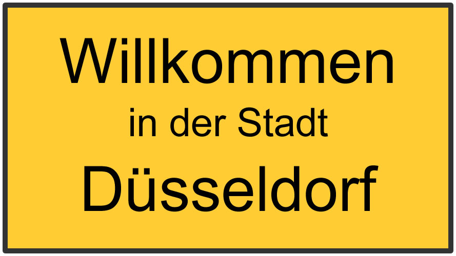 Willkommen in der Stadt Düsseldorf