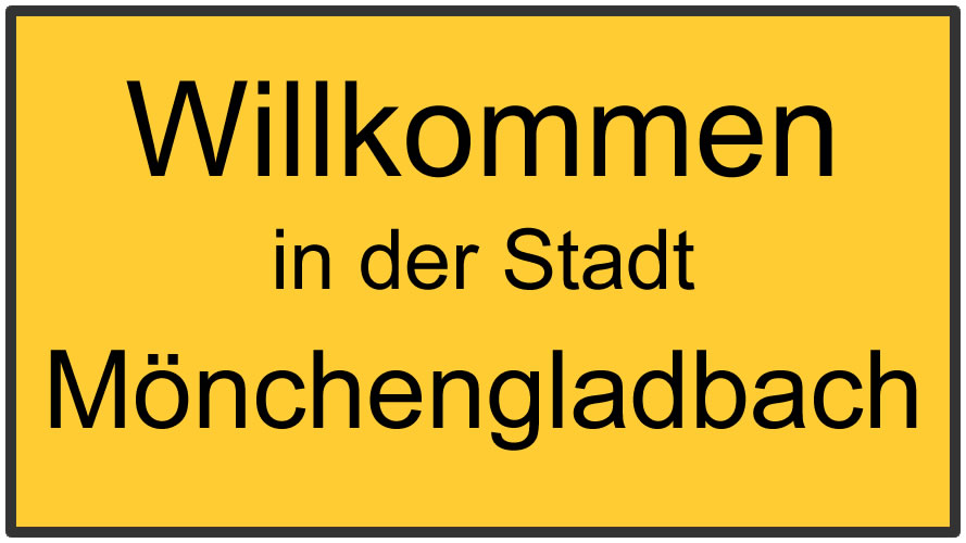 Willkommen in der Stadt Mönchengladbach