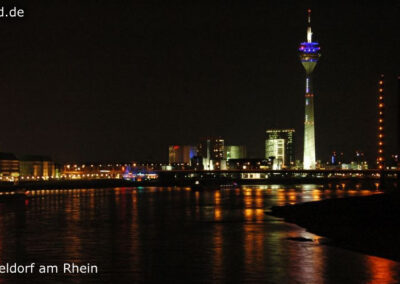 Düsseldorf bei Nacht