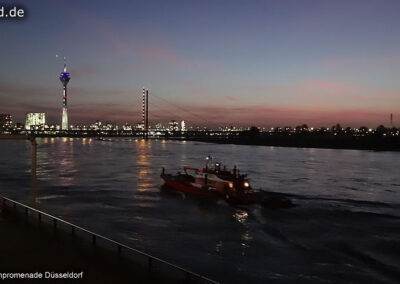 Düsseldorf bei Nacht