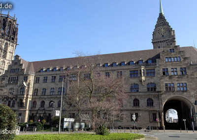 Rathaus Kirche Duisburg