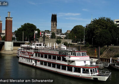 Fahrgastschiff Schwanentor Duisburg