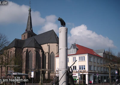 Geldern Kirche Markt