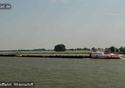 Schifffahrt auf dem Rhein