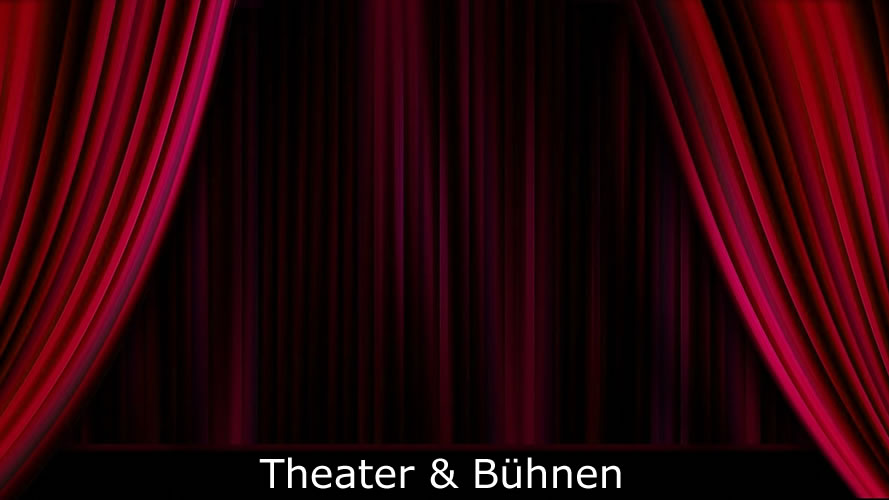 Theater Bühne Vorhang