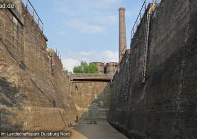 Klettern Landschaftspark Duisburg