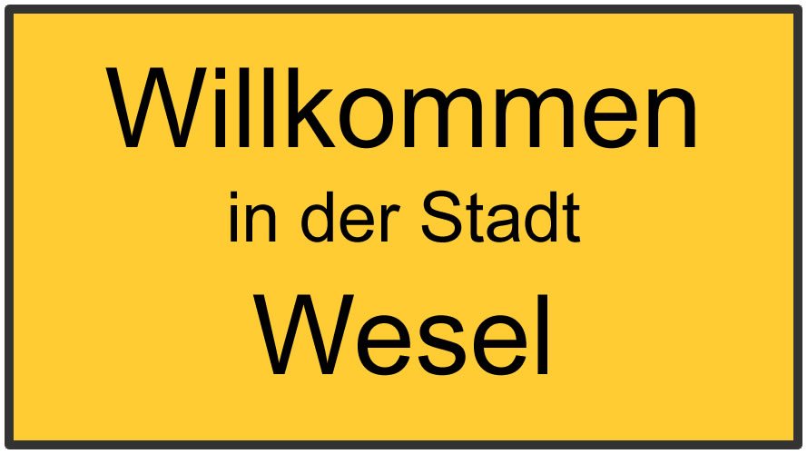 Willkommen in Wesel