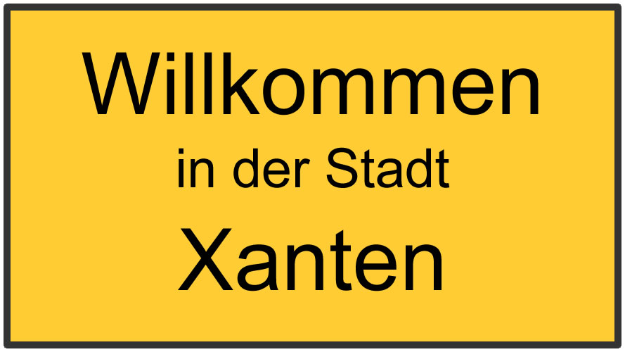 Willkommen in Xanten