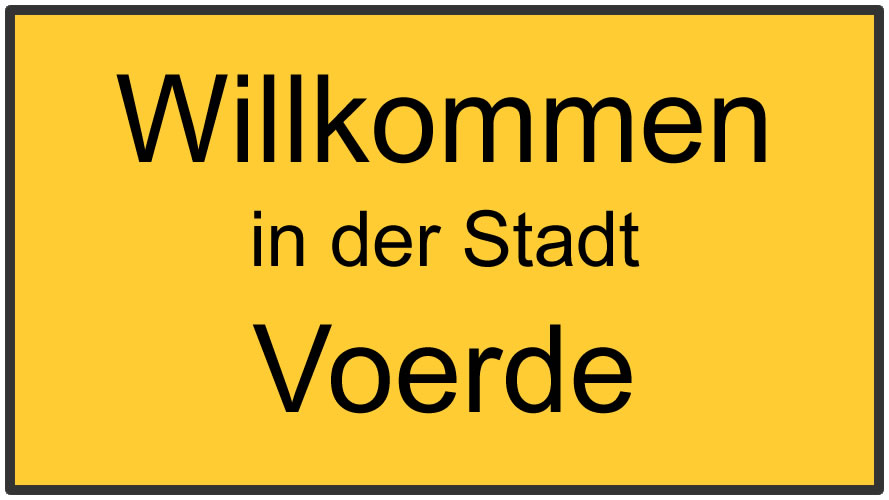 Willkommen in Voerde