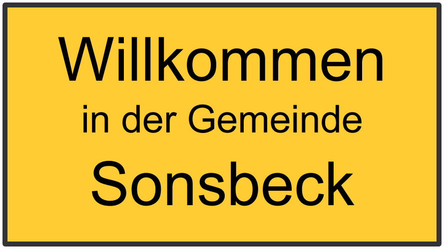 Willkommen in Sonsbeck