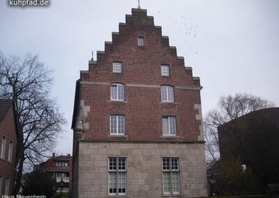 Altstadtrundgang Kempen Von-Nievenheimsches Haus