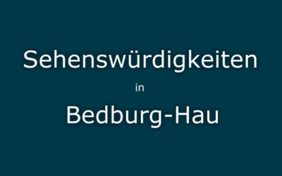 Sehenswürdigkeiten Bedburg-Hau