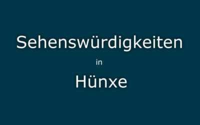 Sehenswürdigkeiten Hünxe