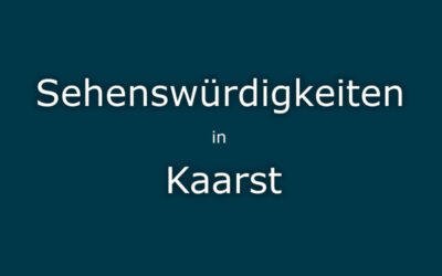 Sehenswürdigkeiten Kaarst