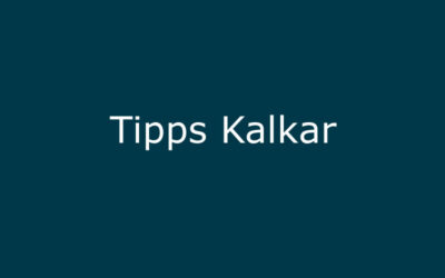 Tipps Kalkar