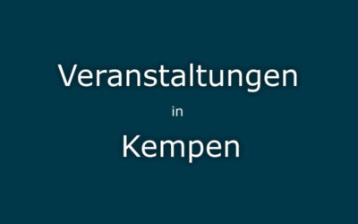 Veranstaltungen Kempen