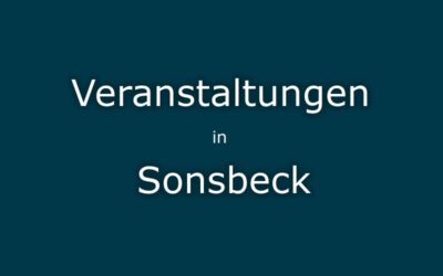 Veranstaltungen Sonsbeck