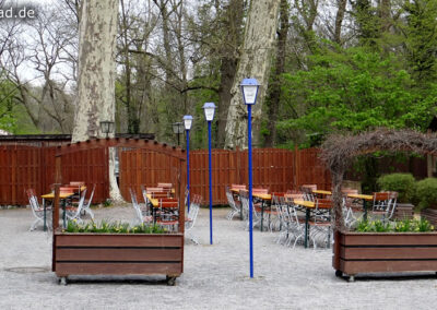 Kloster Langwaden Biergarten